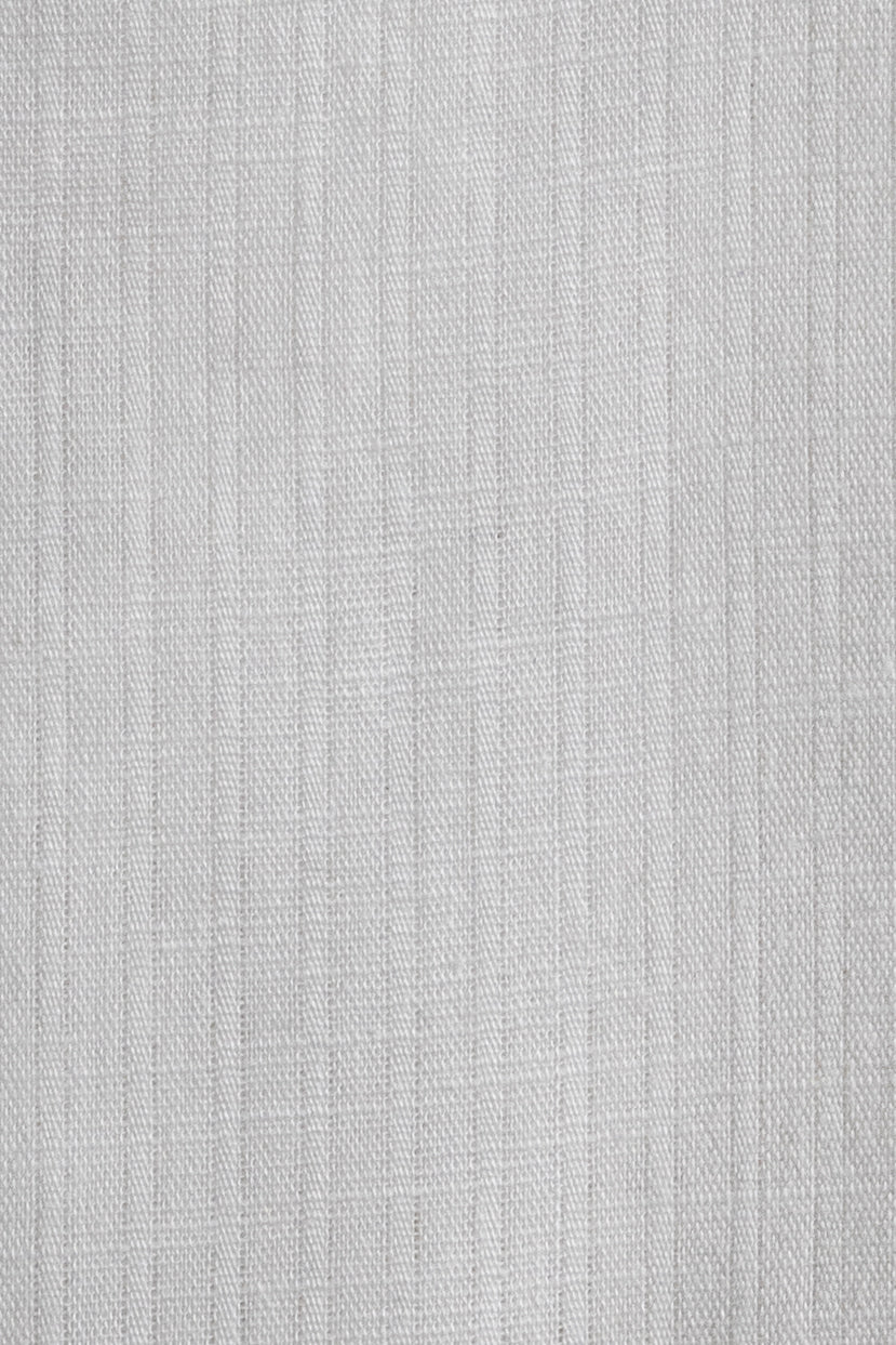 Nana Dress white checkered cotton weave