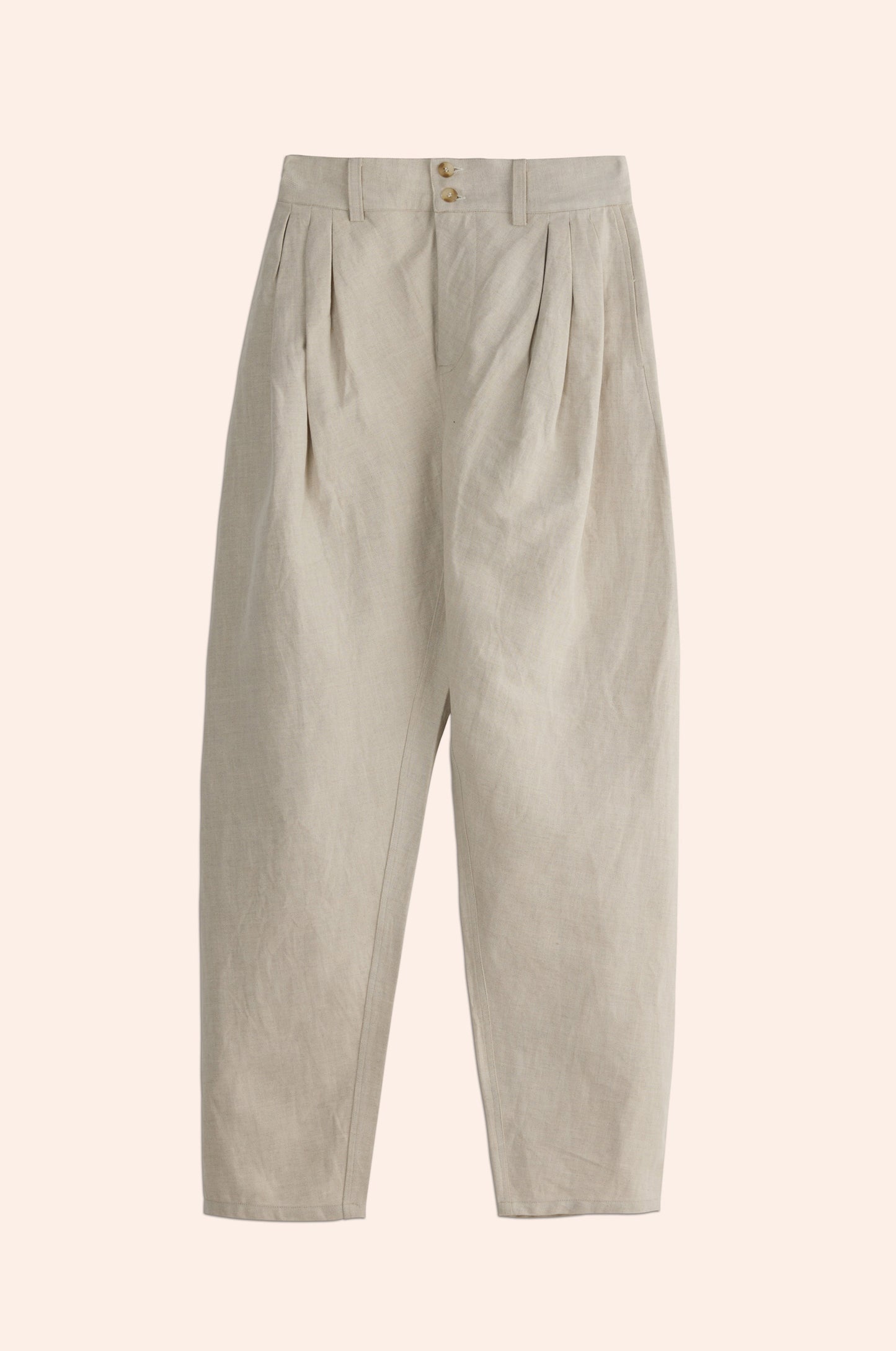 Jerusalem Pants Linen Herringbone