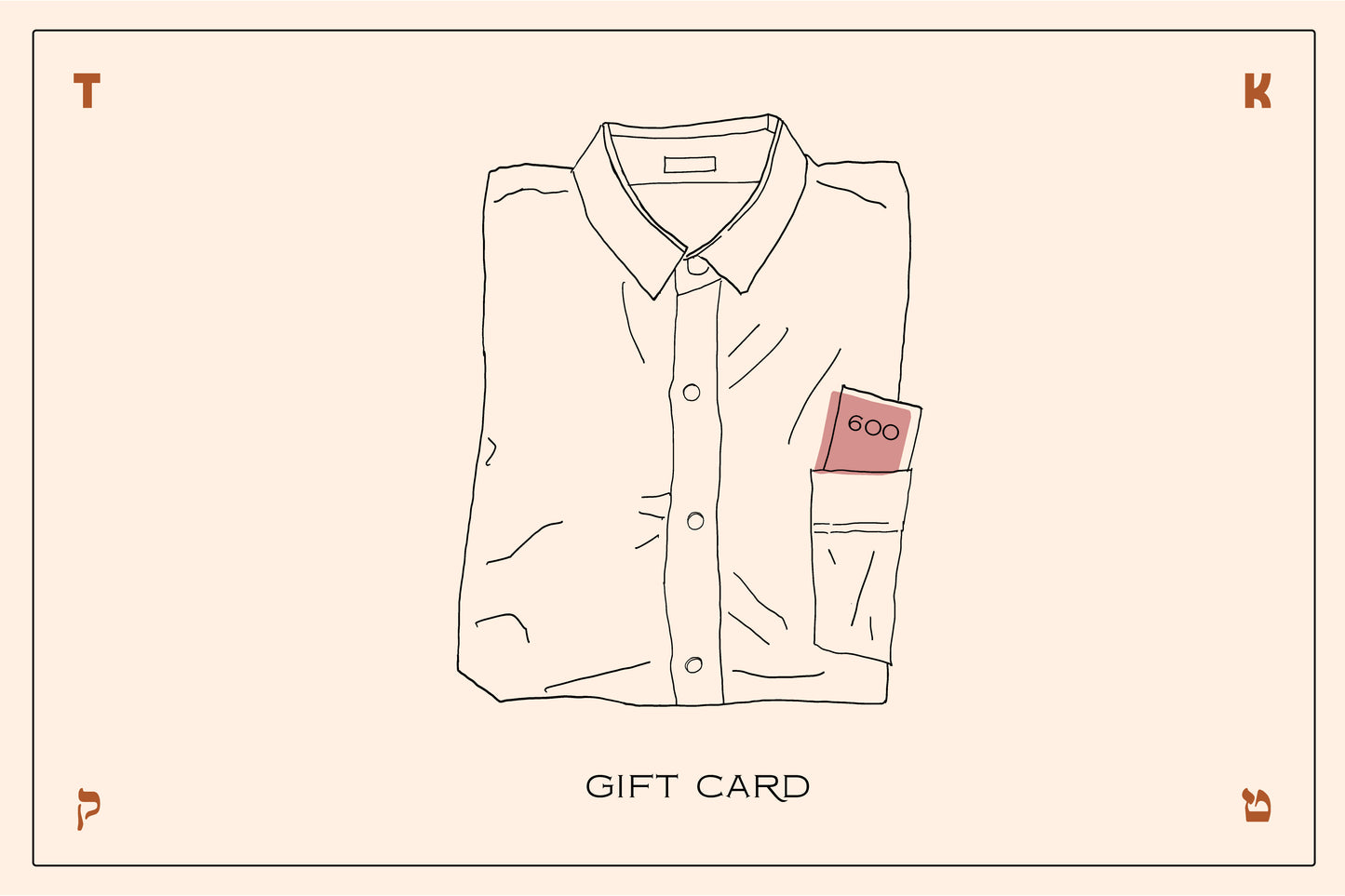 T.K studio Gift Card