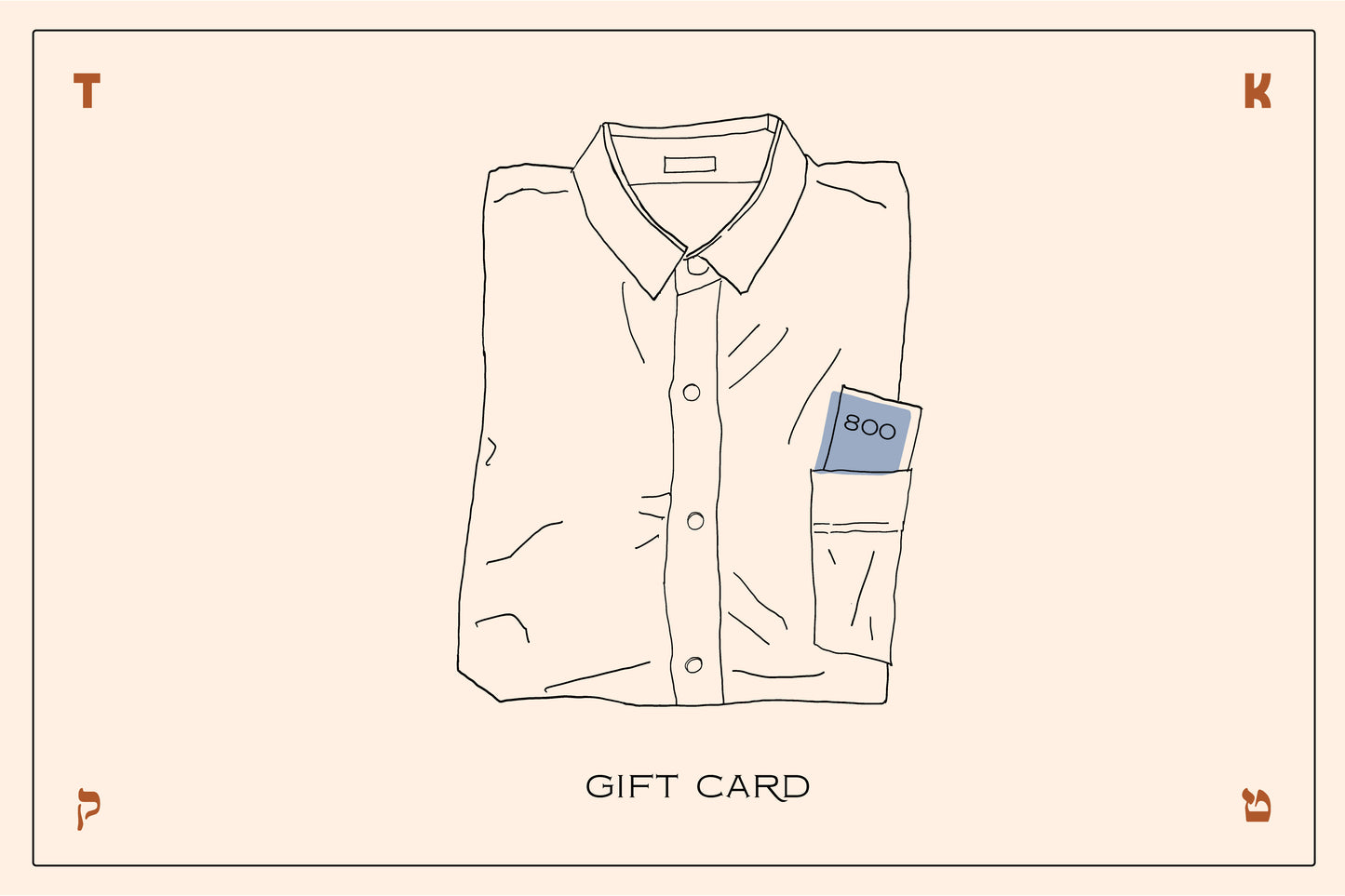 T.K studio Gift Card