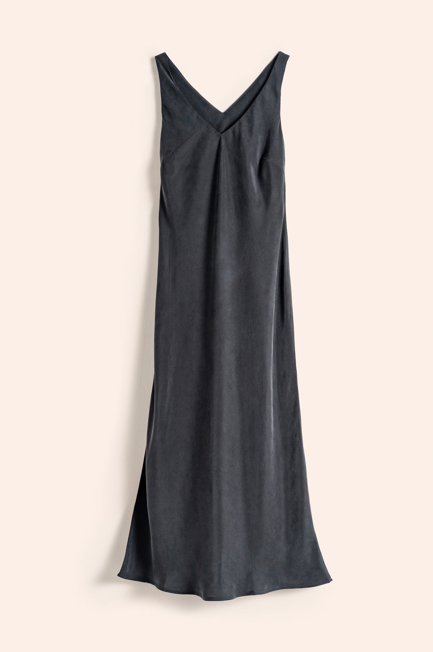 Alax Dress black washed silk