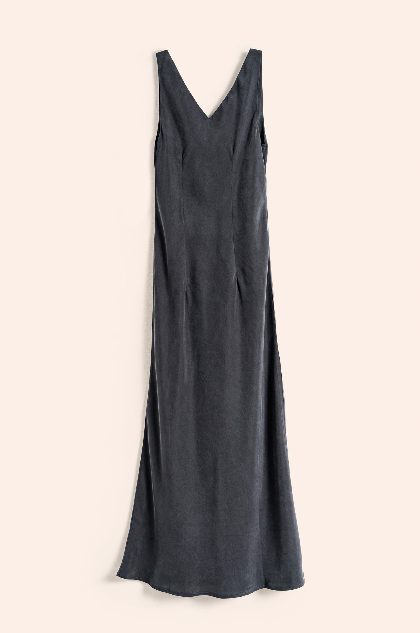 Alax Dress black washed silk