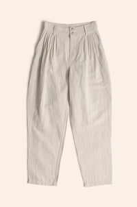 Waves Pants Linen Herringbone