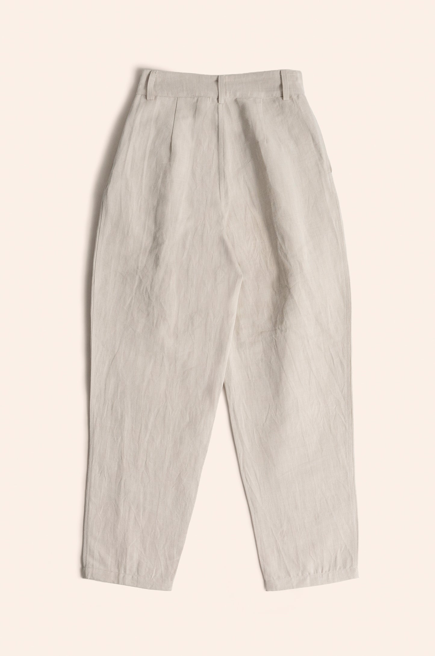 Waves Pants Linen Herringbone