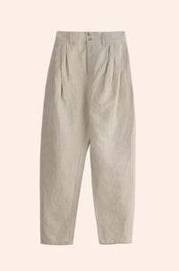 Jerusalem Pants Linen Herringbone