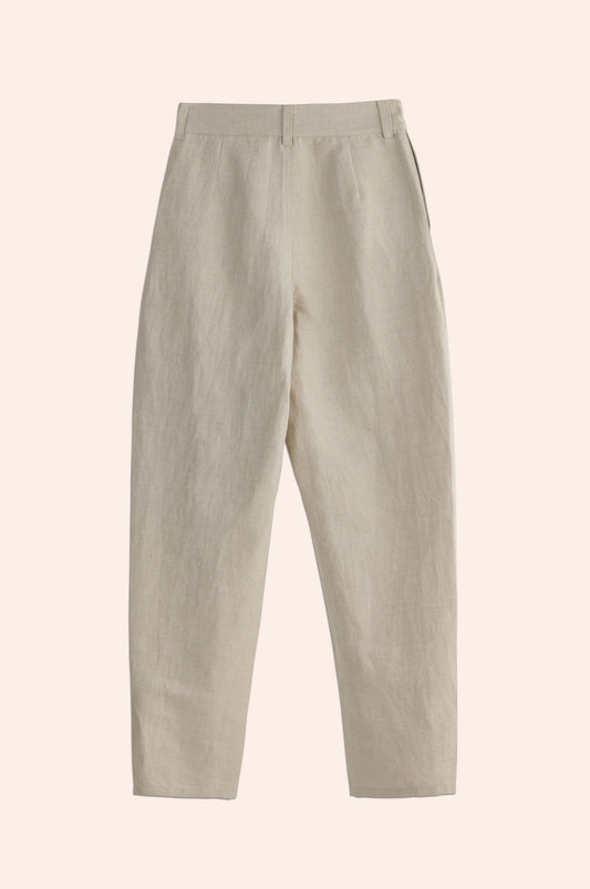 Jerusalem Pants Linen Herringbone