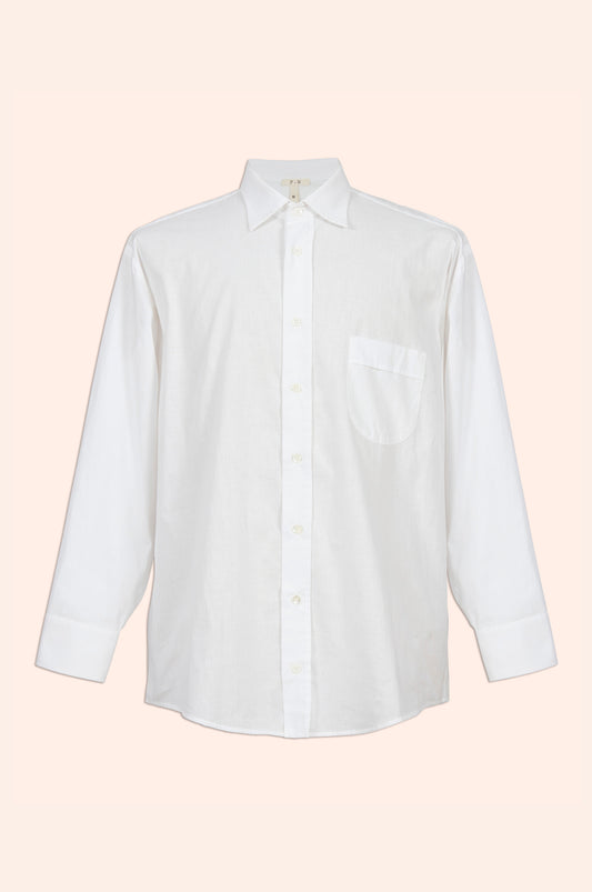 Passeist Shirt White Poplin